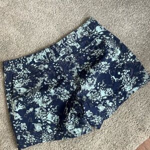 Calvin Klein Jeans Blue Floral Shorts size 12